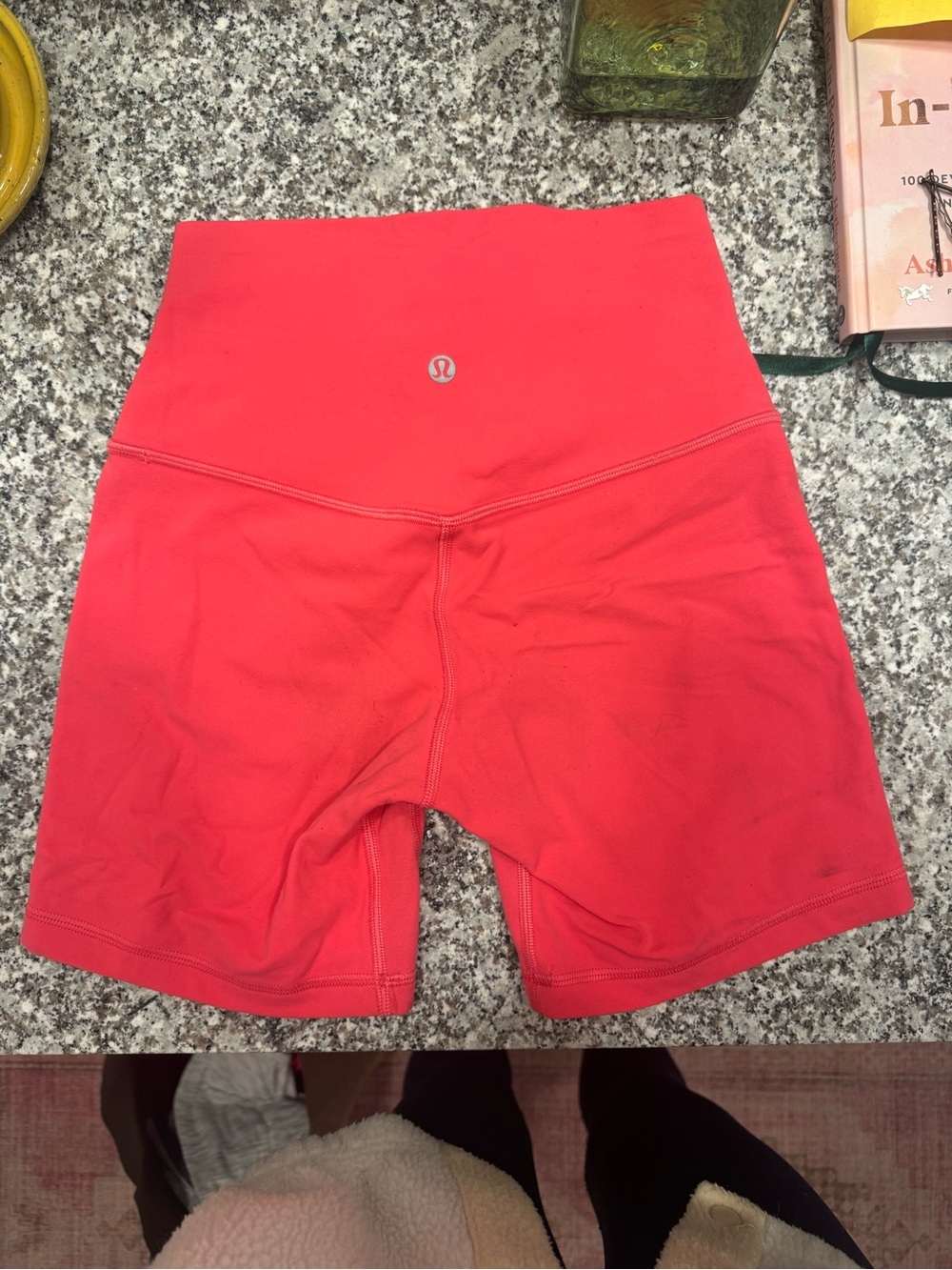 lululemon athletica High-Waist Coral Bike Shorts - Picture 2 of 3